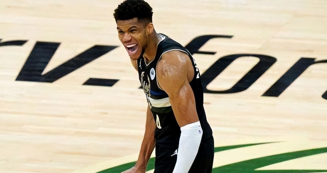  霍勒迪致命抢断终结比赛，雄鹿防守反击击退布鲁克林